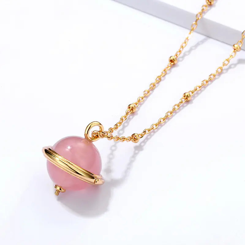 S925 Silver and 9K Gold Malachite Geometric Pendant Necklace