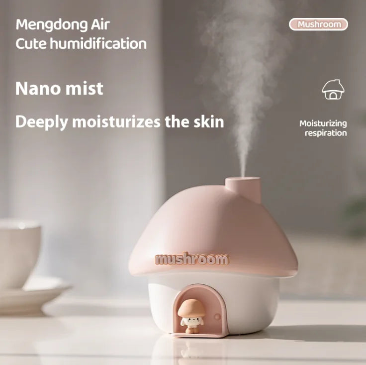 Mushroom House Humidifier Light