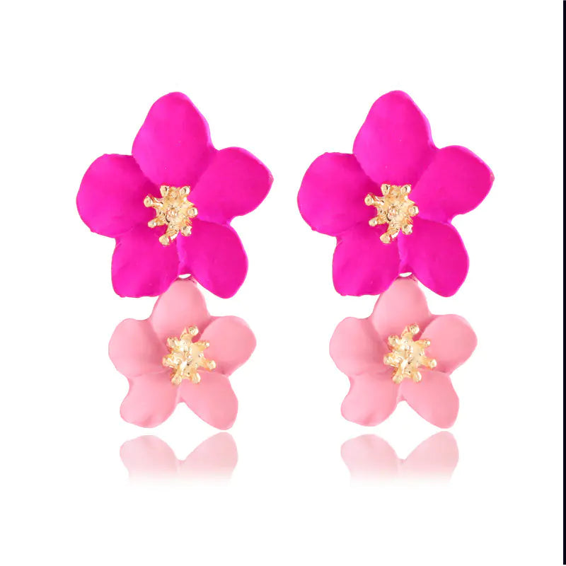 Fashion Flower Earrings for Women
